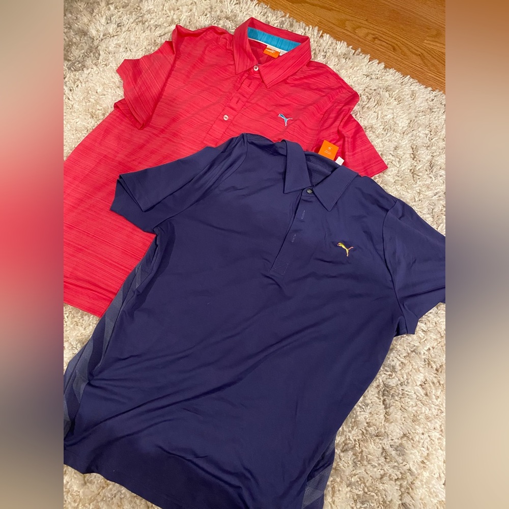 2 Men’s Puma Golf Polos